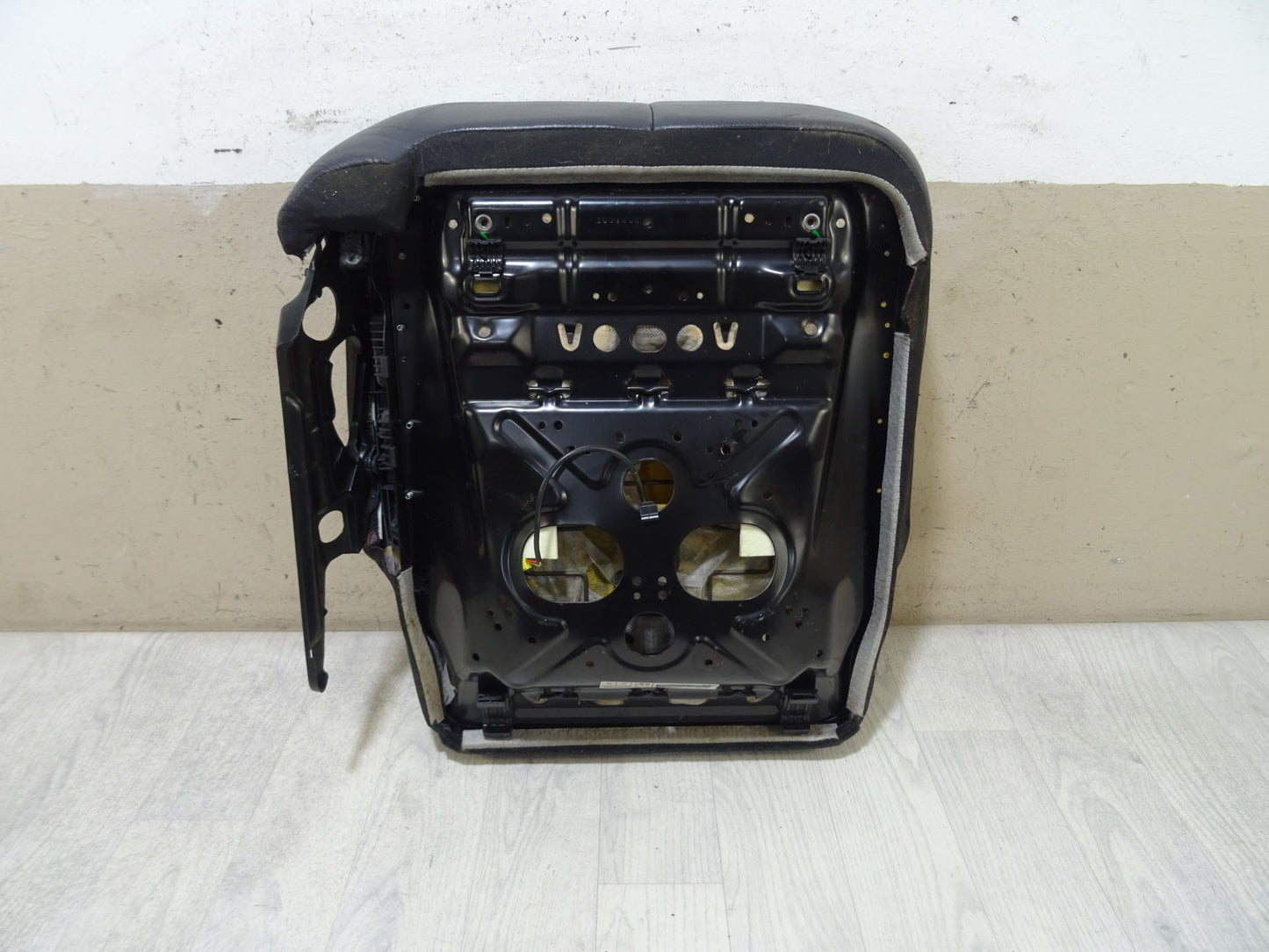 Повърхност на седалката пътническа седалка кожа черна предна дясна Mercedes W164 ML W251