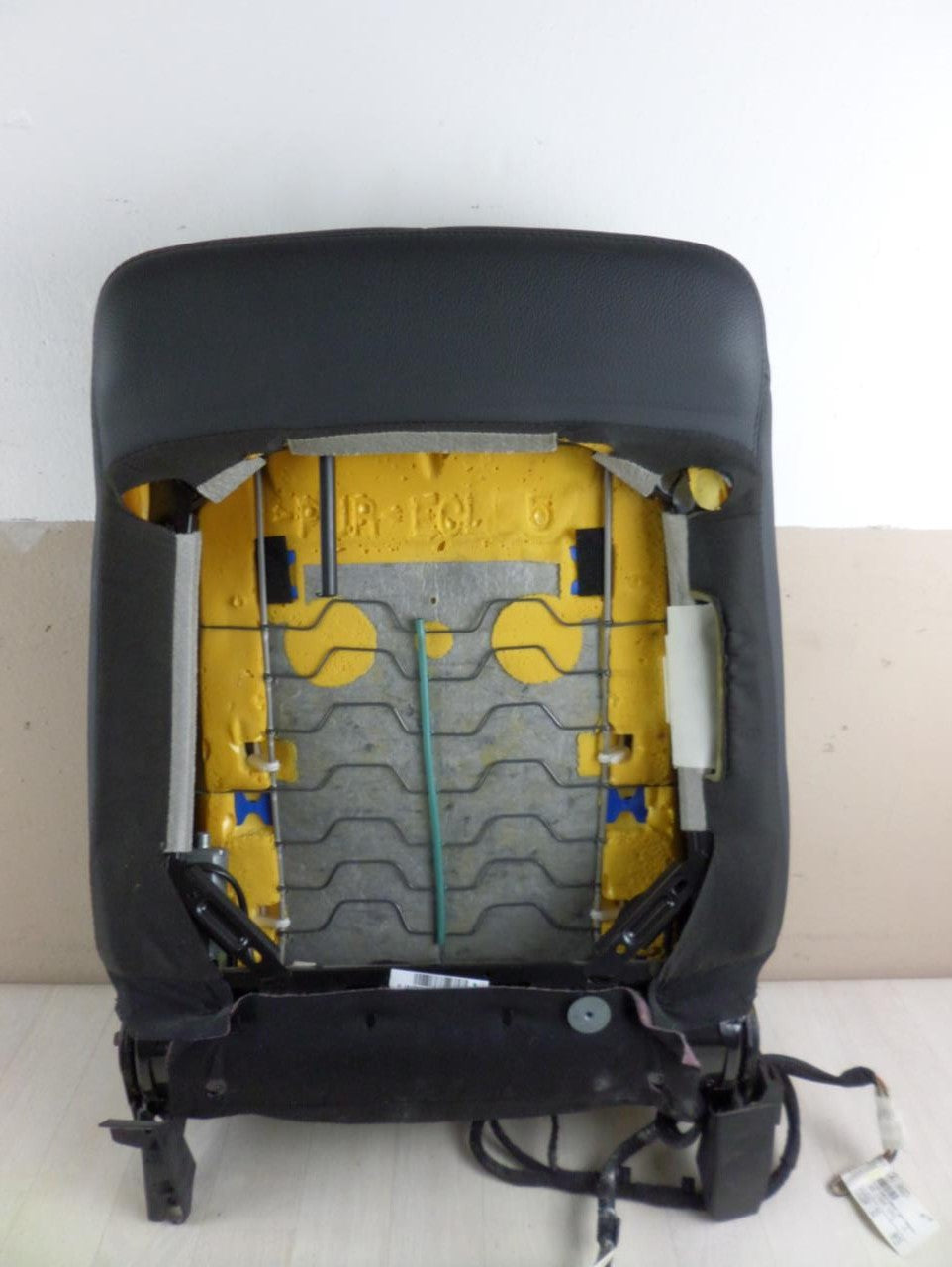 Облегалка седалка пътническа седалка предна дясна черна Mercedes W164 ML W251