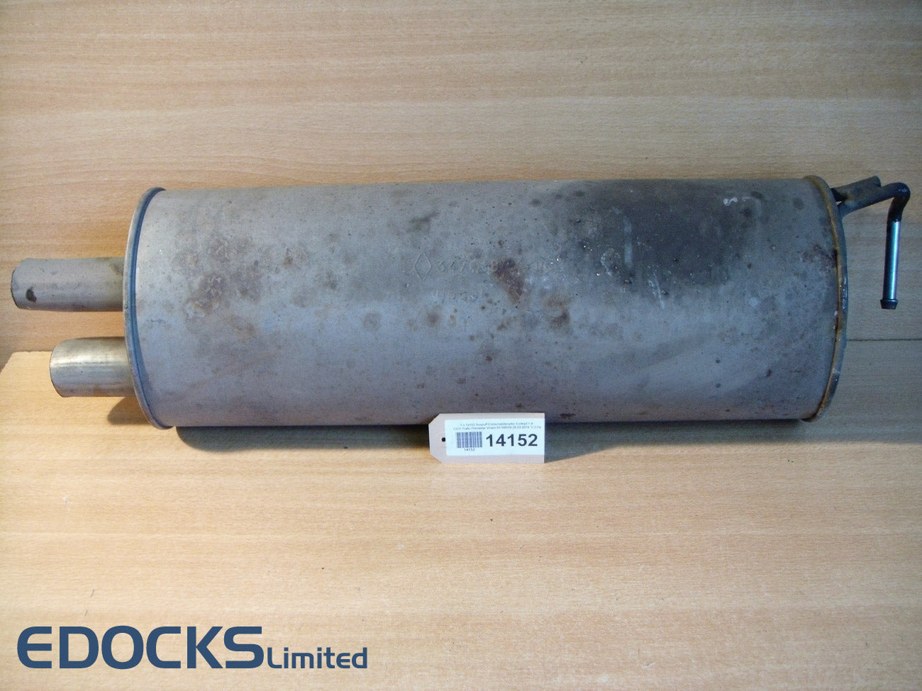 Ауспух задно гърне 1,9 CDTI Trafic Primastar Vivaro Opel