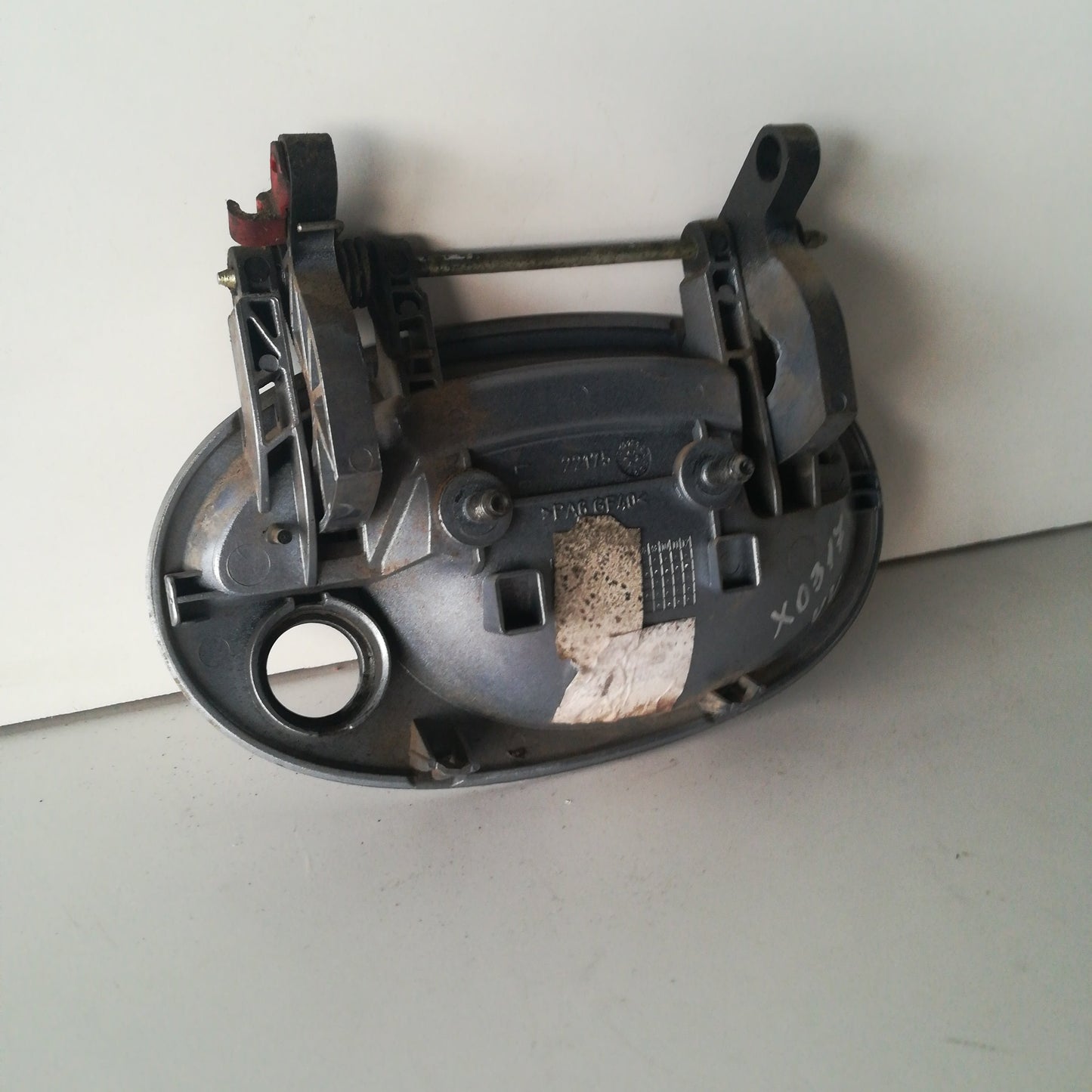 Дръжка врата предна лява сив металик Z163 Opel Meriva A