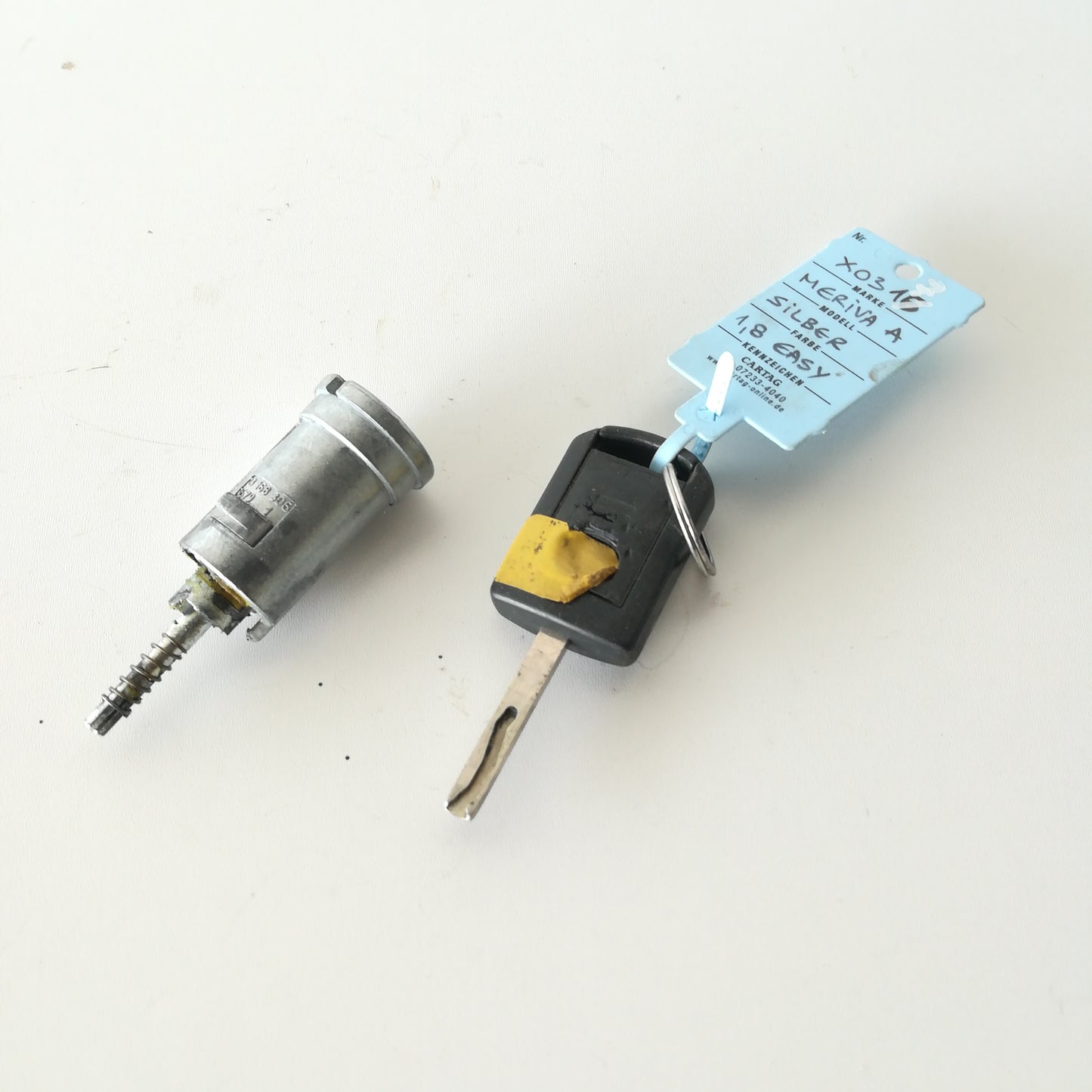 Ключалка контактна с ключ Opel Meriva A