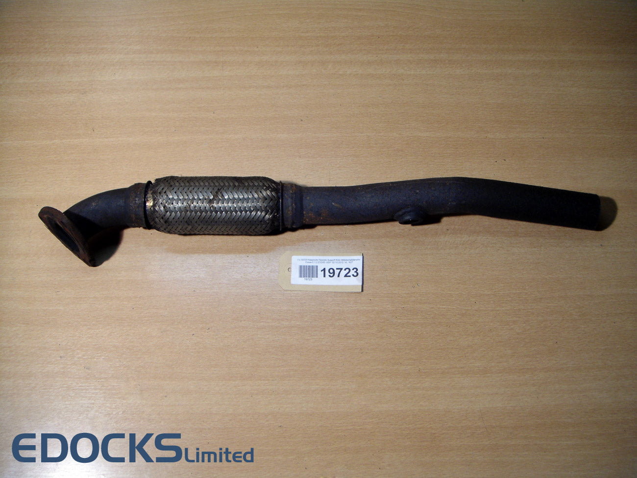 Ауспух гъвкава тръба централен шумозаглушител Corsa C 1,2 Z12XE -XEP Opel