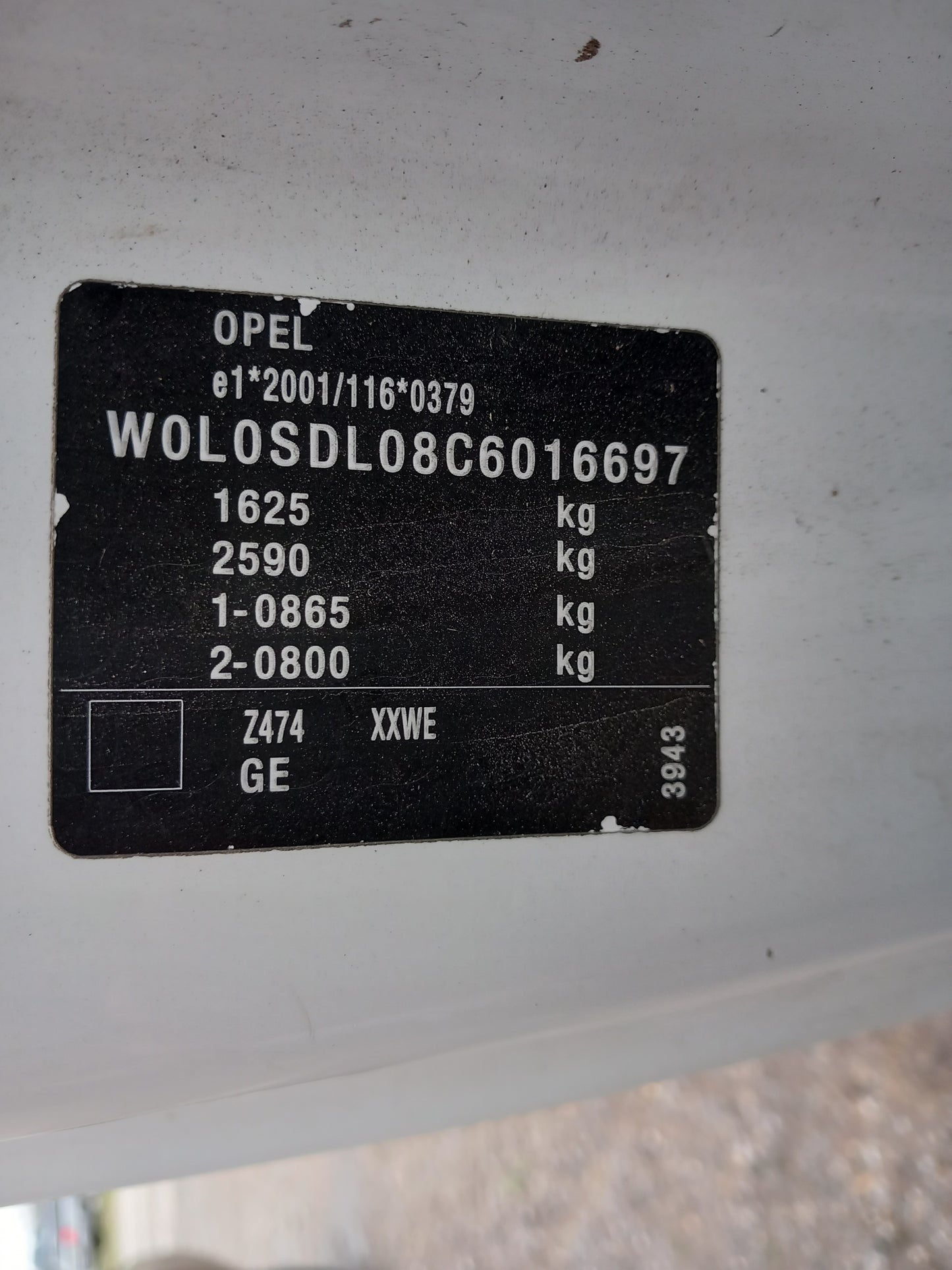 Opel Corsa D 1,4 Facelift A14XER white 3-doors 2011 / S0720 снимки