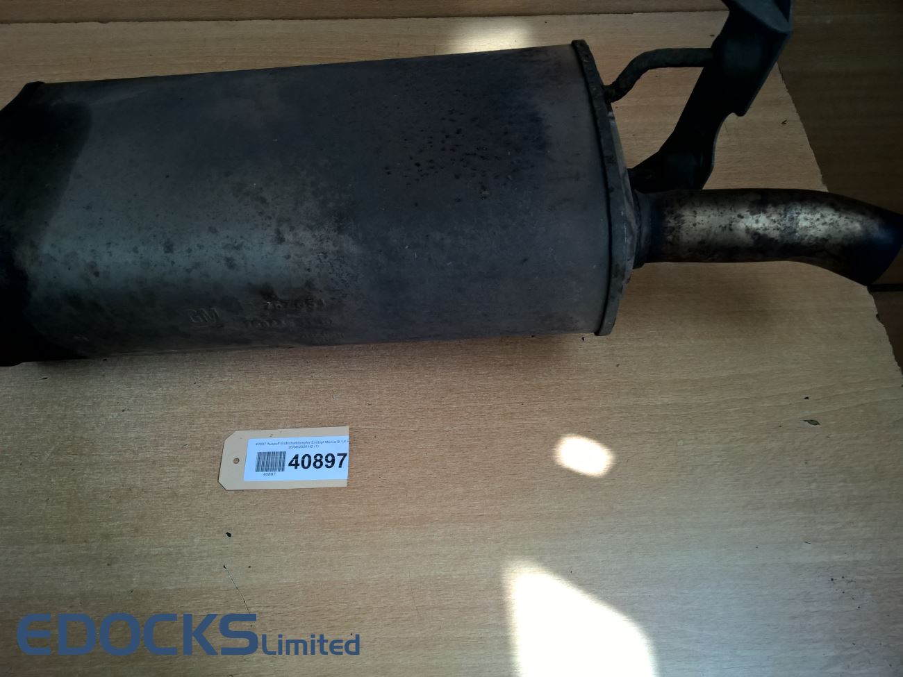 Ауспух задно гърне Мерива Б 1,4 Турбо Опел