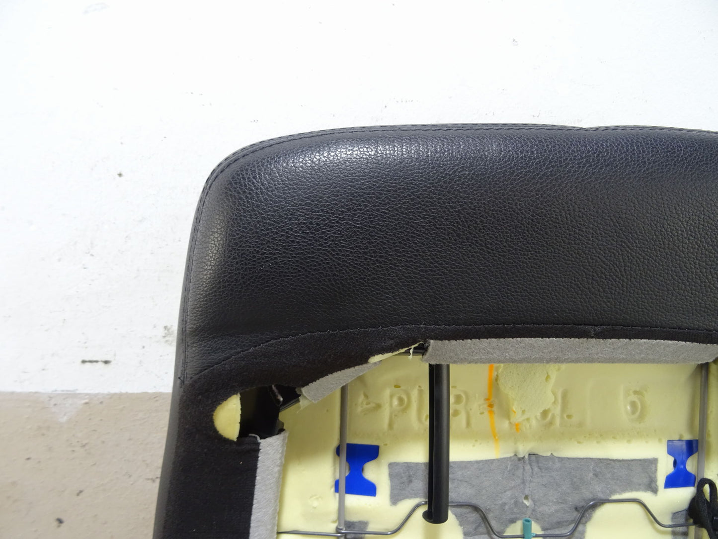 Облегалка на седалка седалка кожена пътническа седалка предна дясна Mercedes Benz W164 ML W251