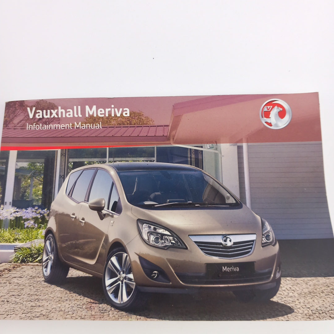 Книжка упътване Английски Vauxhall Opel Meriva B