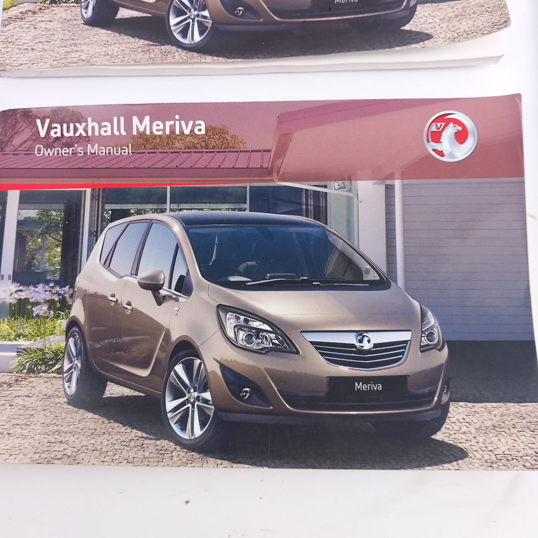 Книжка упътване Английски Vauxhall Opel Meriva B