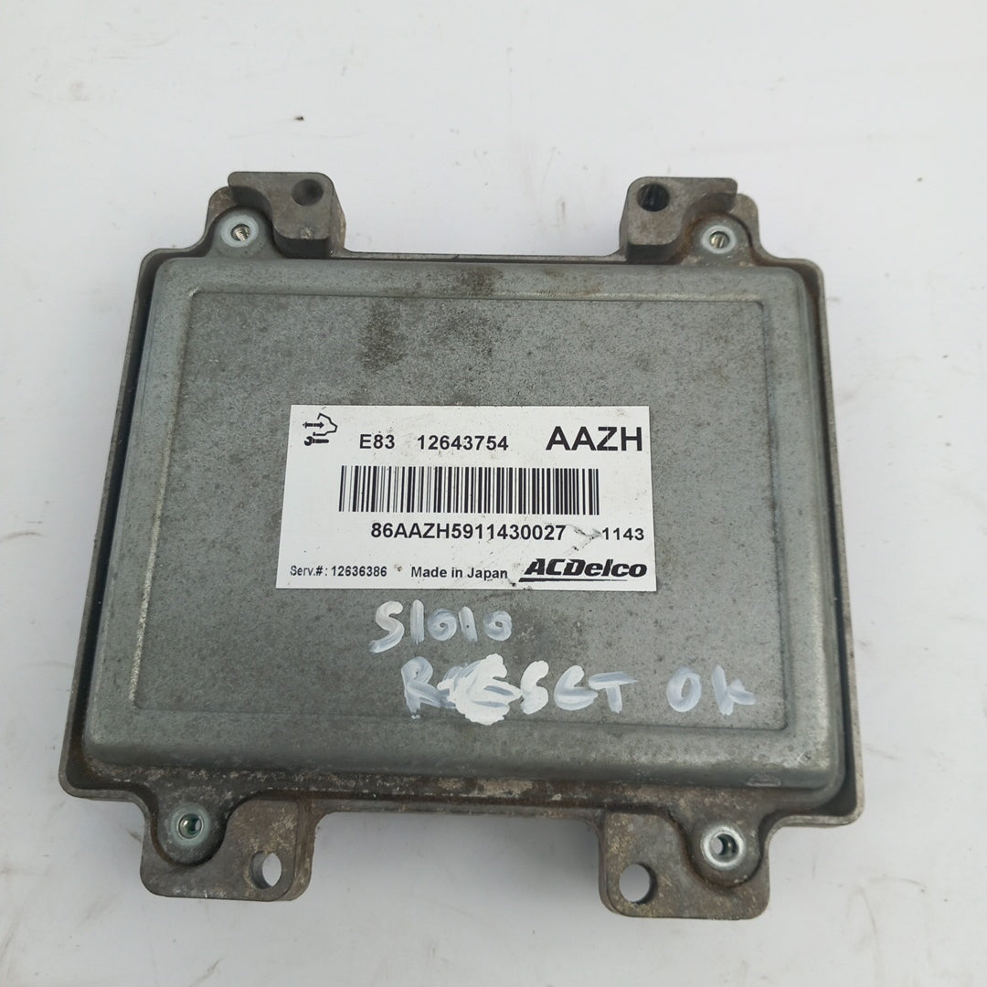Компютър на двигателя занулен AAZH Opel Meriva B 1,4 Turbo A14NEL