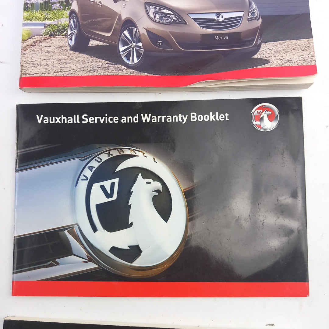 Книжка упътване Език: английски, Vauxhall Opel Meriva B