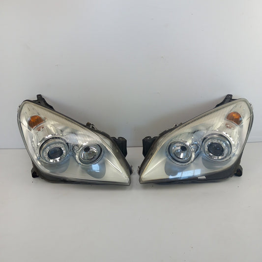 Фарове комплект angel eyes дневни светлини Opel Astra H 1,8 GTC Angel eyes Opel Astra H