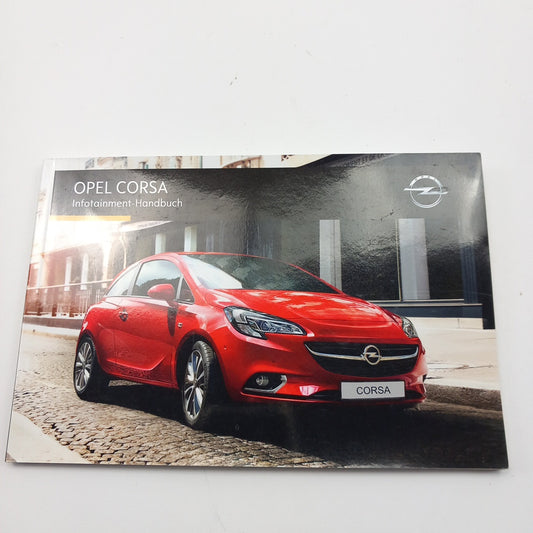 Книжка упътване & Инфотейнмънт система Opel Corsa E