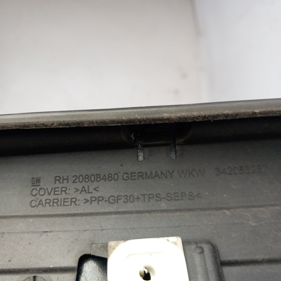 Лайстна предно стъкло дясна греда Z22C графитено черно Opel Zafira C Tourer