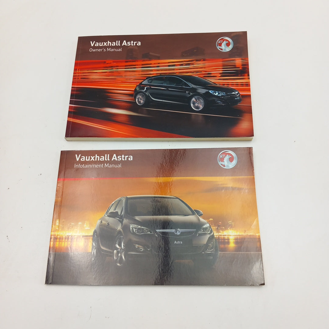 Книжка упътване Английски Vauxhall Opel Astra J