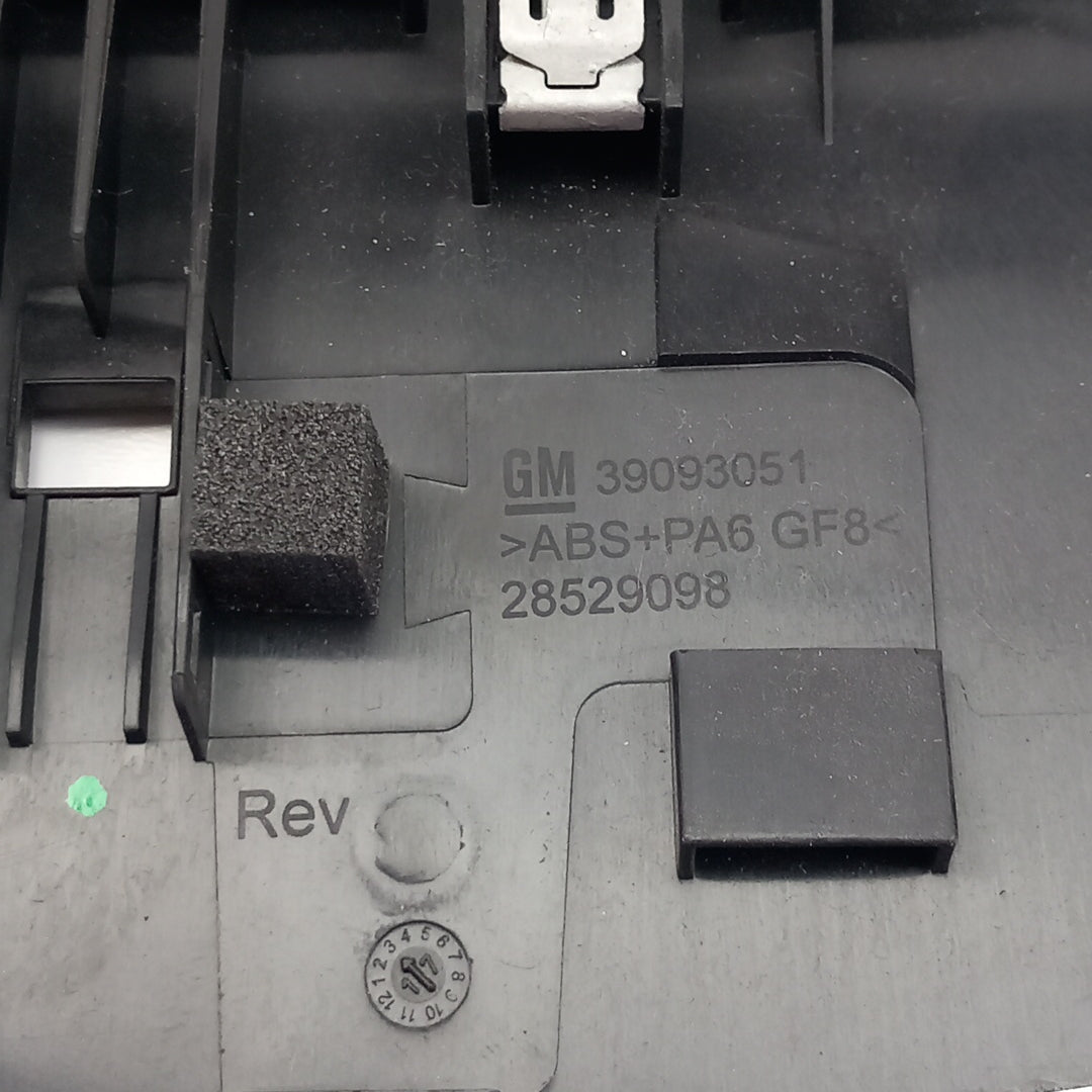 Капак дисплей управление климатик RHD Opel Crossland X