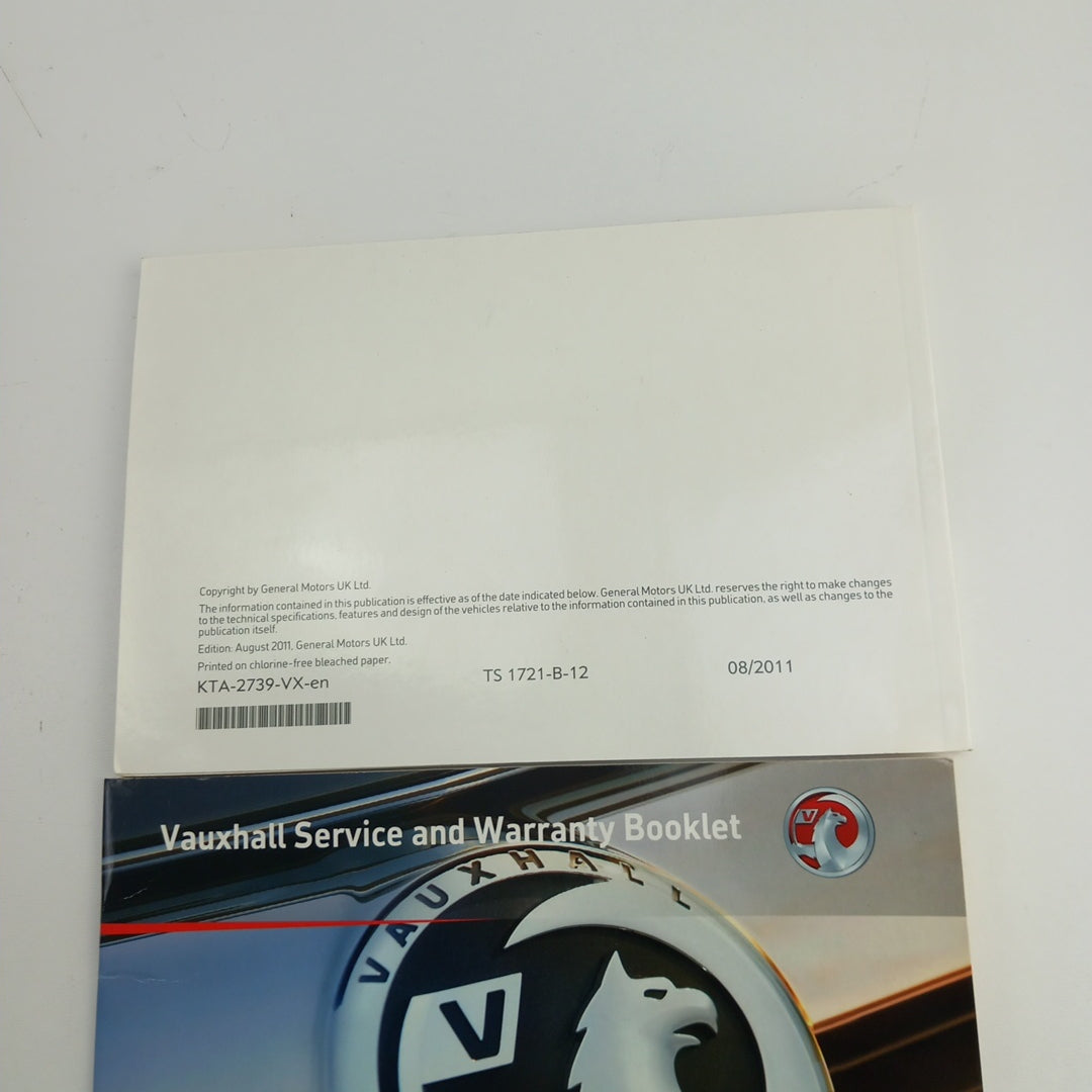 Книжка упътване Английски Vauxhall Opel Antara