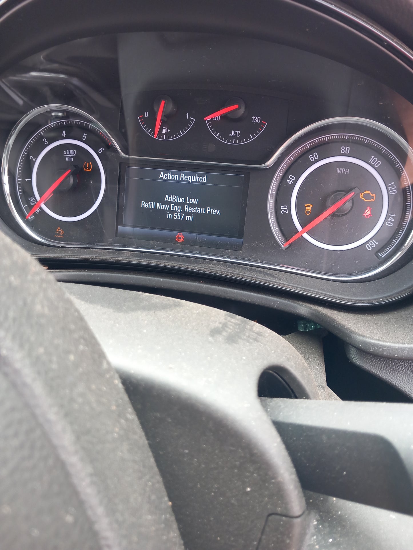 Километраж LCD мили дизел AHCV Opel Insignia A 2,0 CDTI 170 PS B20DTH