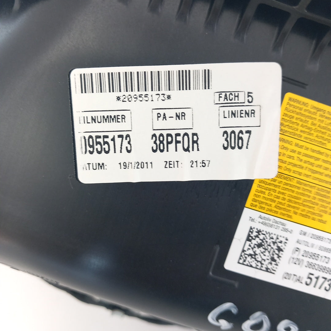 Въздушна възглавница пасажер RHD Airbag Opel Insignia A