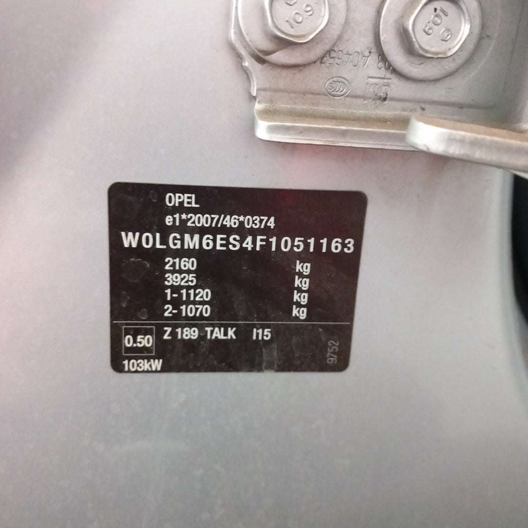 Opel Insignia A Facelift 2,0 CDTI A20DTE Silver 2015 / G0910 снимки