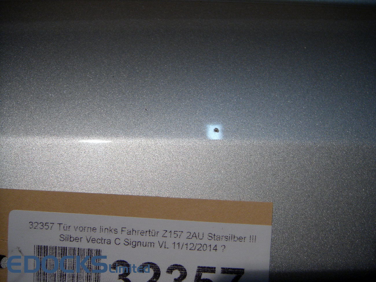 Предна лява шофьорска врата Z157 2AU Star Silver III Silver Vectra C Signum Opel